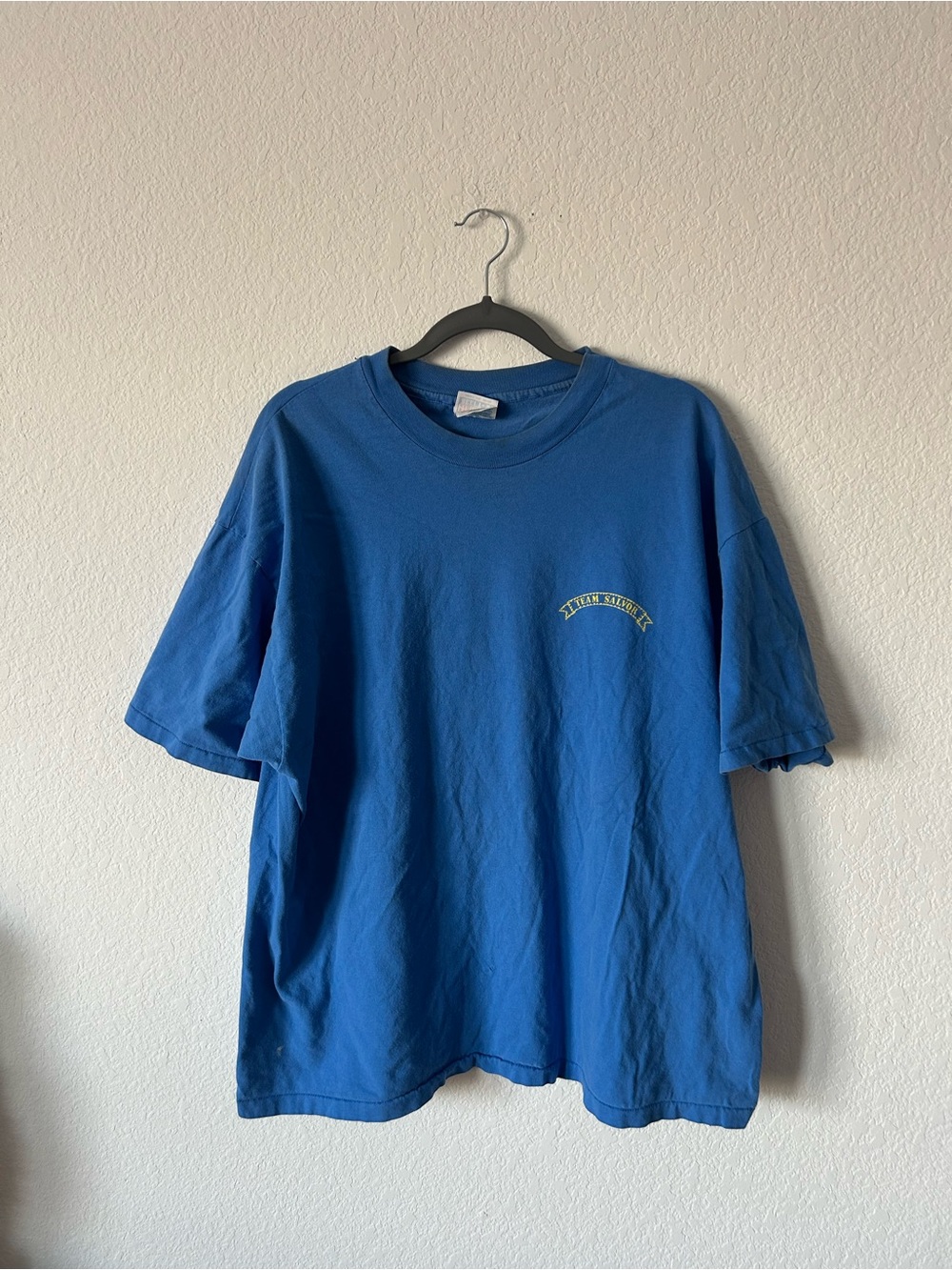 Vintage 80s 90s USS Salvor ARS 52 Deep Sea Diver Navy Tee XXL USA